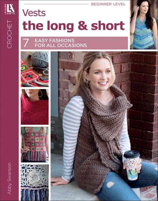Crochet Vests The Long & Short of It - cover