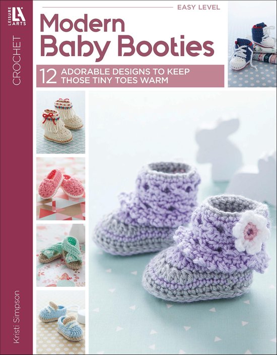 Modern Baby Booties - cover