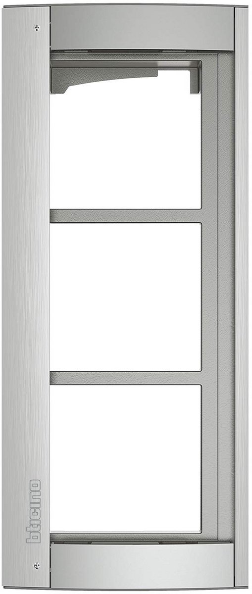 Universeel 3-modulair Afdekframe voor Intercomsystemen met Ondersteuning