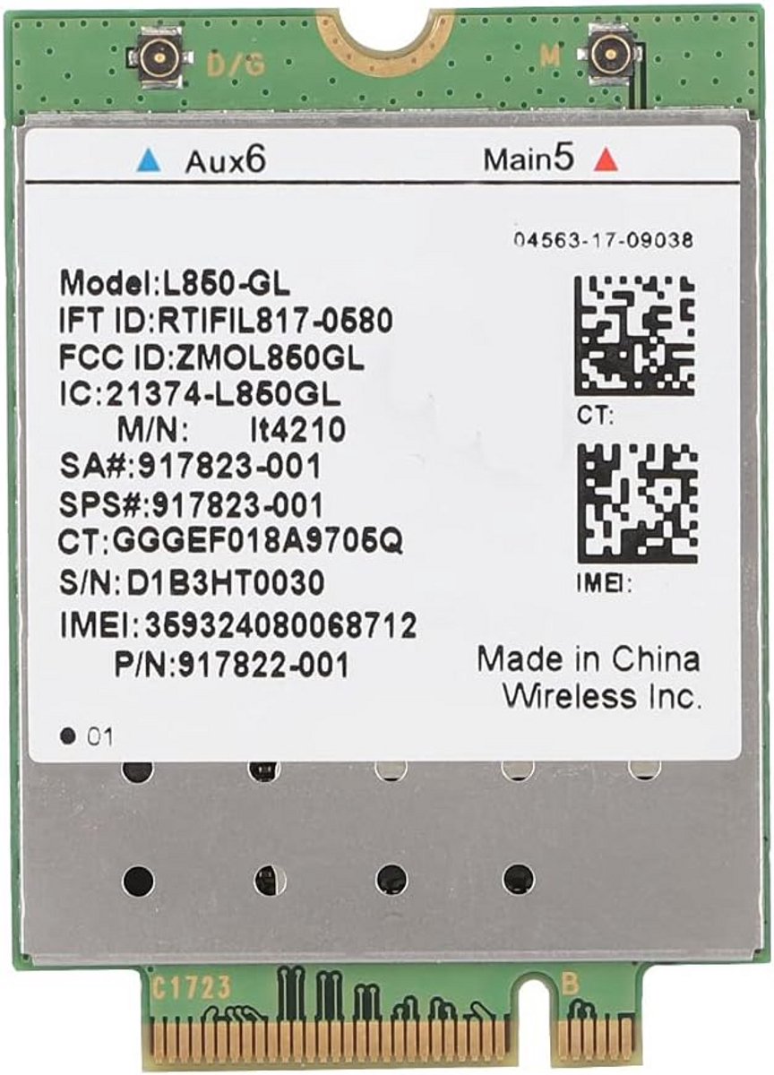 4G LTE WiFi Kaart Module 450M M.2 NGFF voor Laptop en Notebook (Vervangend)
