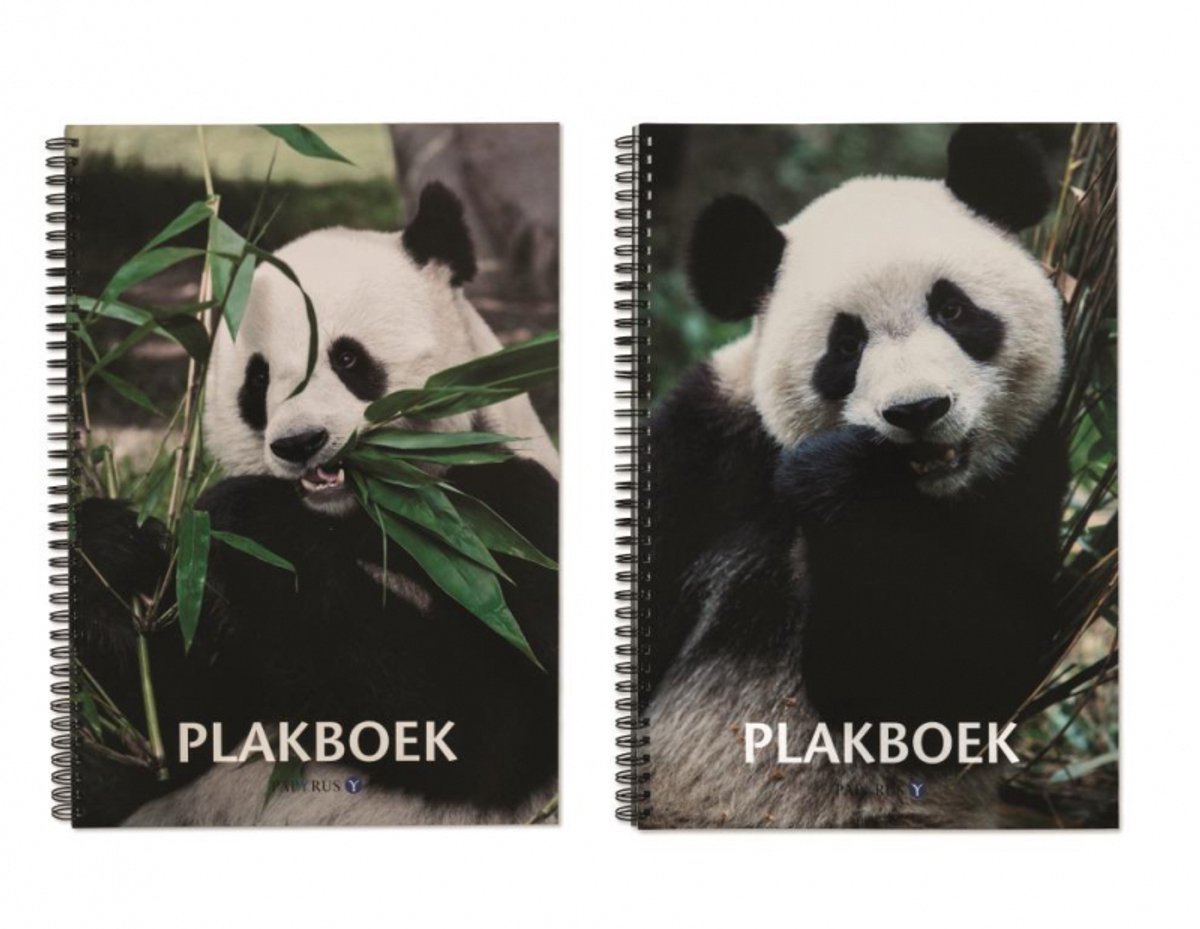 Plakboek Papyrus panda 23x33cm 20vel