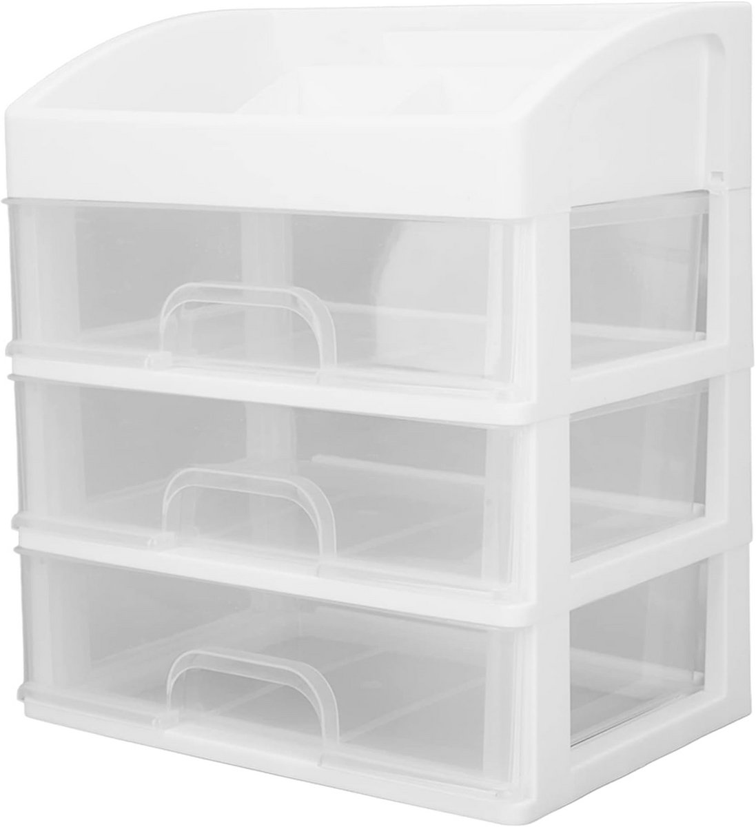 Make-up Organizer met 3 Lades - Cosmetica Opbergbox voor Sieraden en Toiletartikelen