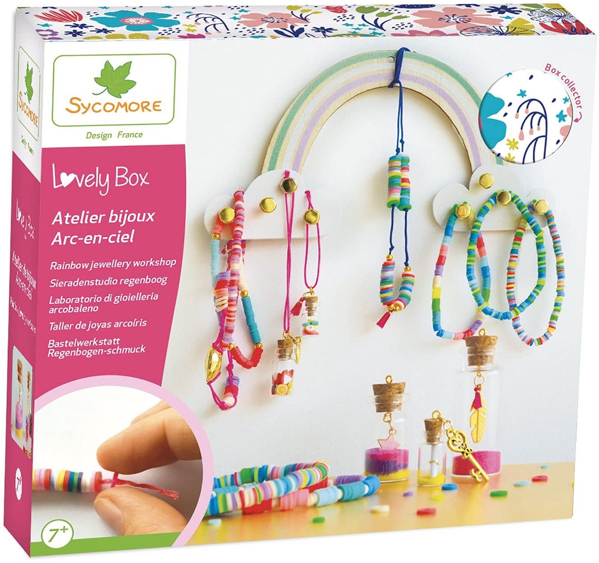 Sycomore sieraden knutselset regenboog - creatief speelgoed 7 jaar+.
