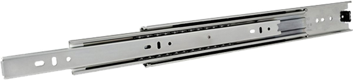 Topslide ladegeleider 53131 - 550 mm | draagkracht tot 75 kg | volledig uittrekbaar | set van 2 |