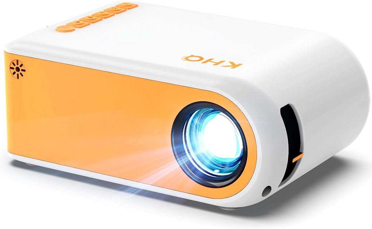Draagbare HD-projector 1080P Ondersteuning voor Thuis & Buiten Bioscoop
