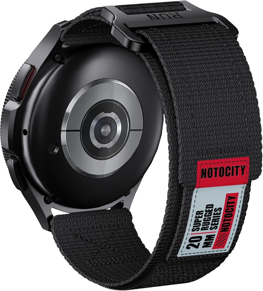 Nylon Horlogeband 20 mm voor Diverse Smartwatches