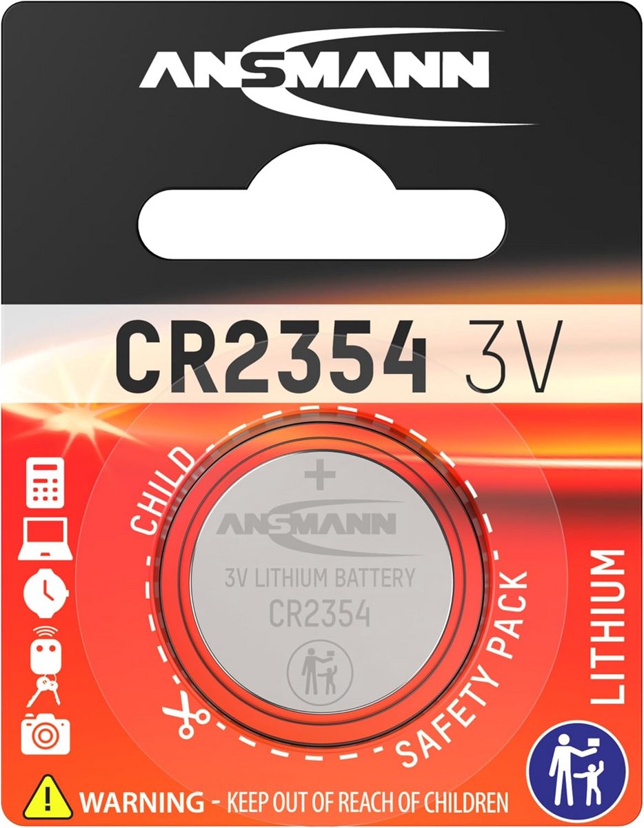 Lithium Knoopcel CR 2354 - 3 Volt Batterij voor Diverse Apparaten