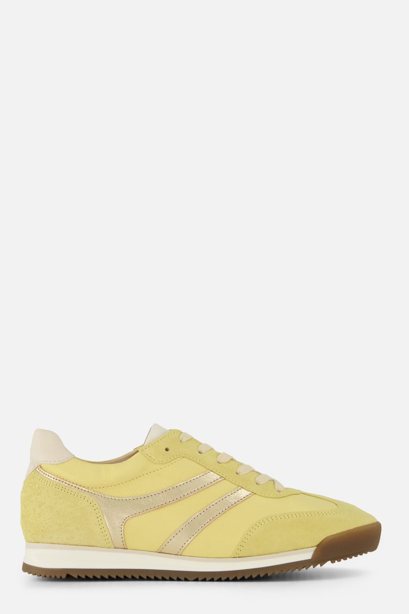 Gabor Sneakers geel Leer - Dames