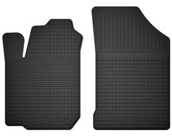 Wielganizator BasicProtect Serie - Rubber Auto Vloermatten - Voor Volkswagen Amarok - Antislip - Weerbestendig
