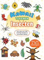 Kawaii tekenen insecten