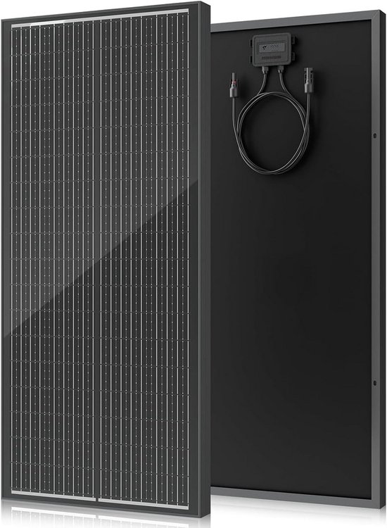 Hoog Rendement 100W Monokristallijn Zonnepaneel 12V N-Type voor Camper, Boot en Off-Grid