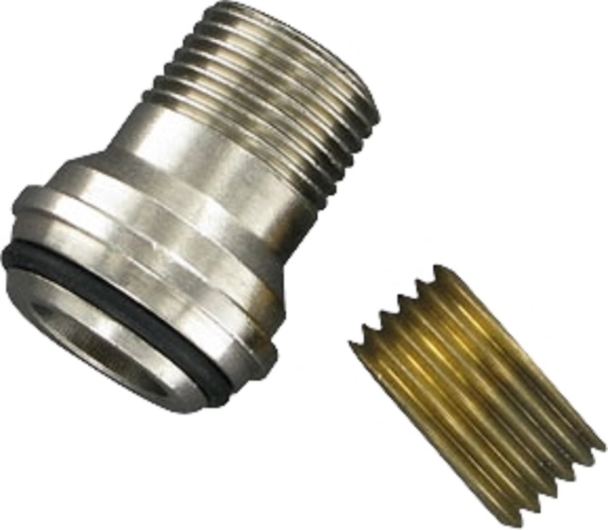 Adapter Aansluiting 1/2' 15x21 naar Radiator 3/8' 12x17 voor Verwarming