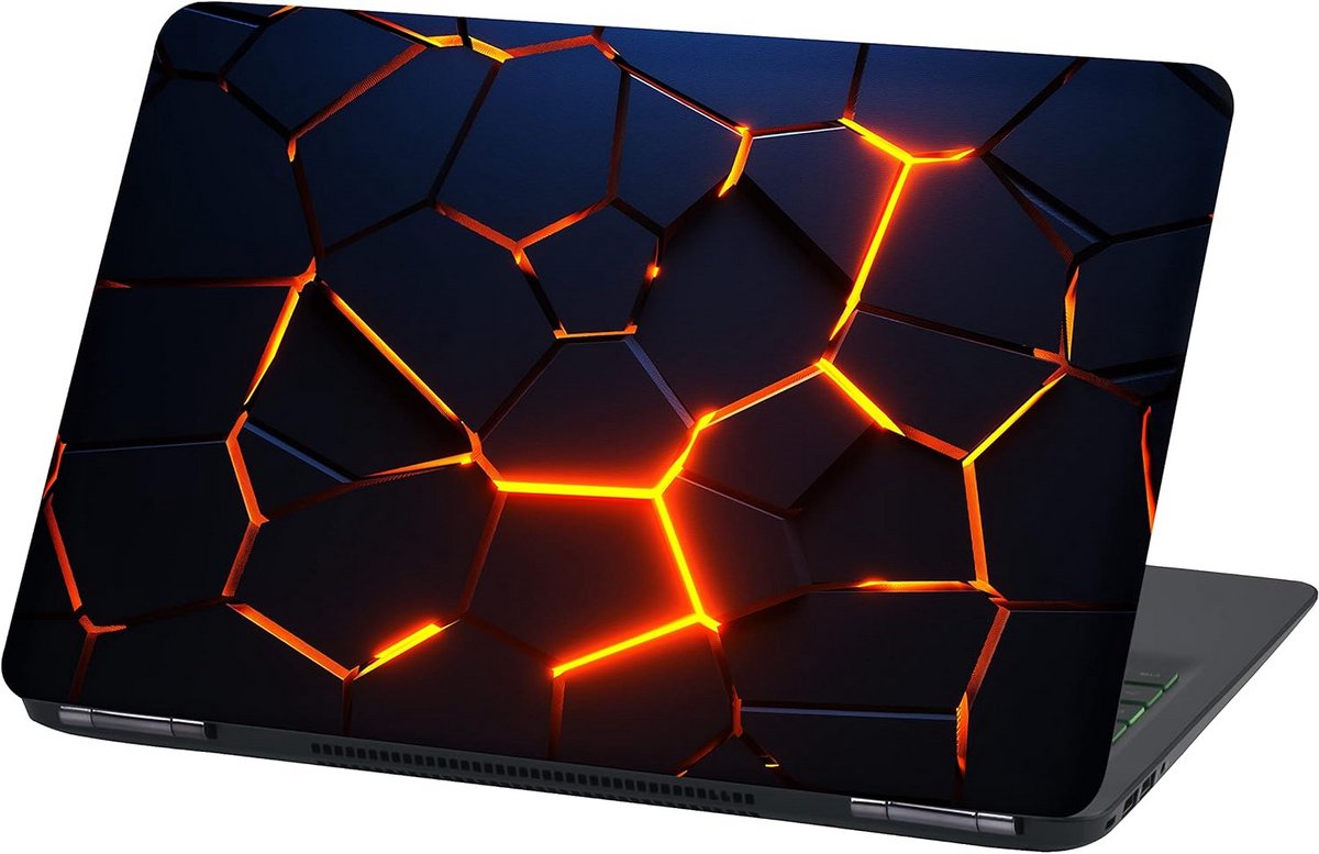 Abstracte Laptop Sticker Zelfklevende Vinyl Skin (15 inch)