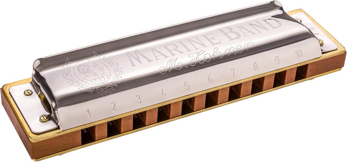 Diatonische Mondharmonica in Ab - Blues & Folk Harmonica met Houten Kam