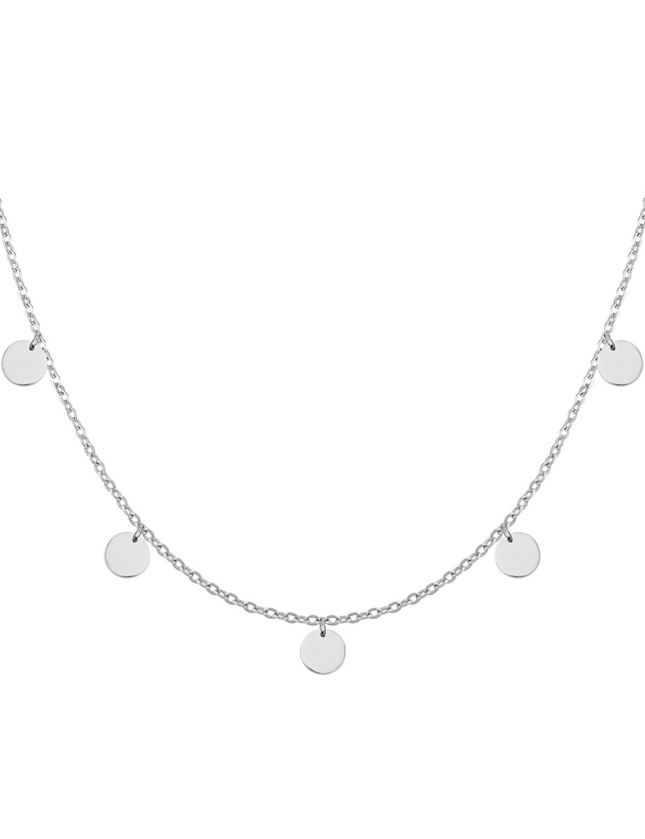 good.designs Ketting met vijf munten