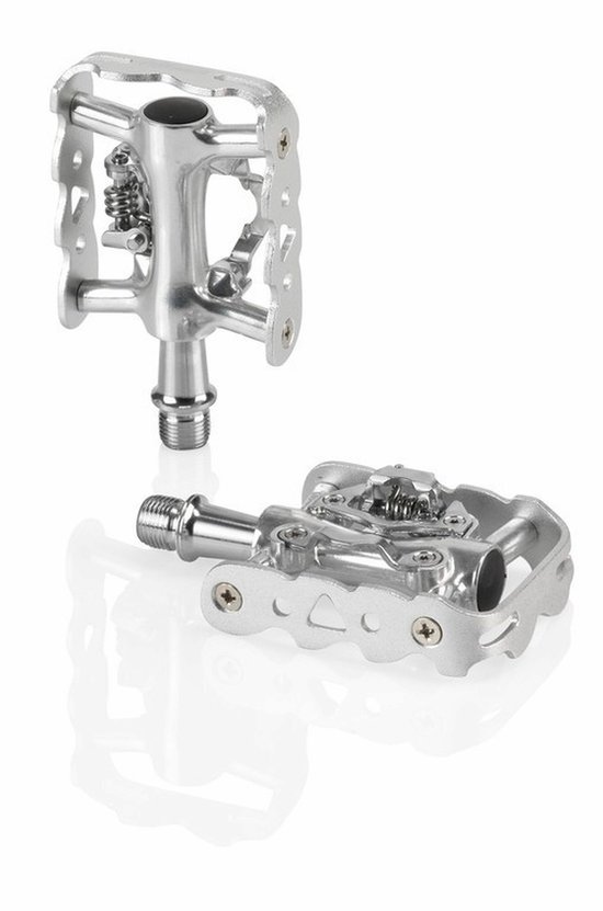 XLC Freestyle PD-S20 – Fietspedalen MTB – Klikbevestiging – 9/16" – Aluminium – Zwart