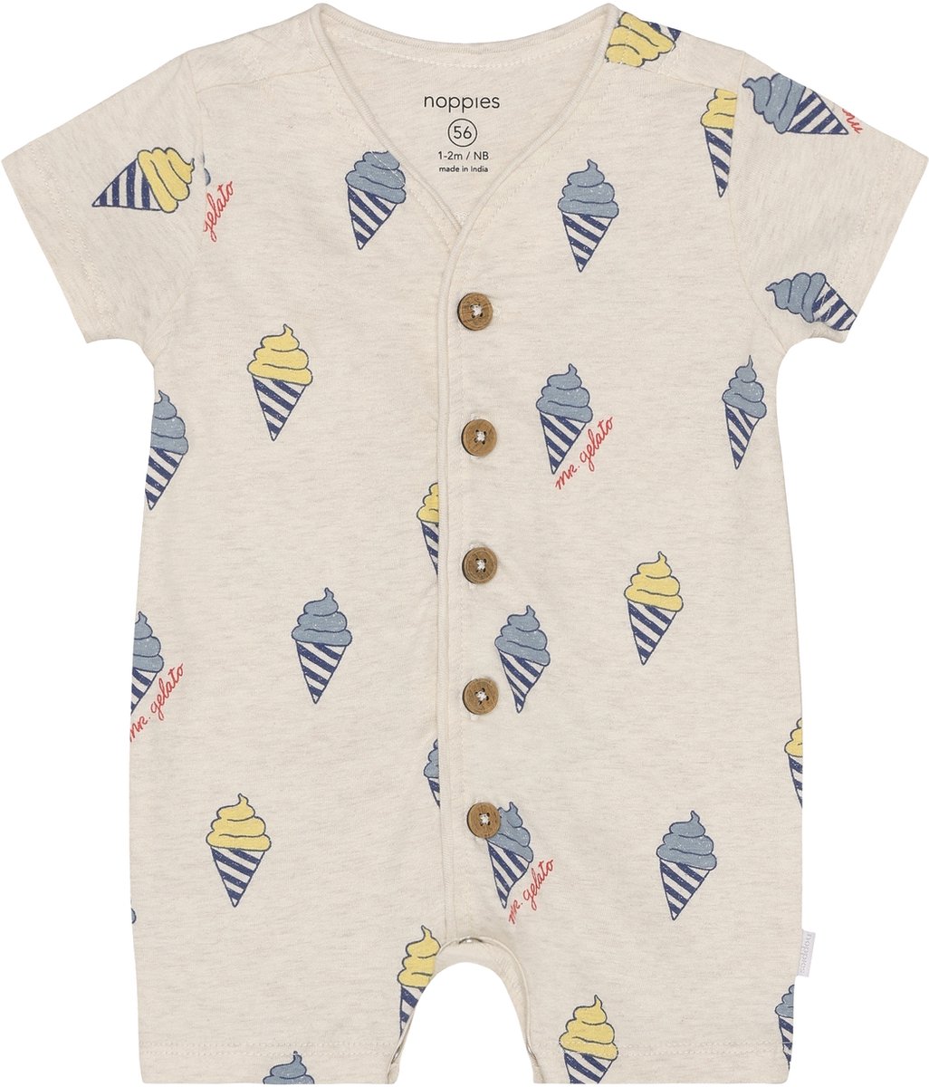 Noppies Rompertje all over print Baby Maat 74