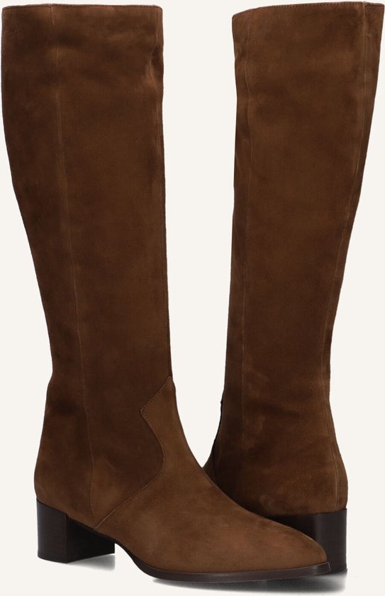 Bottes femmes Notre-V 63297 - Daim - Femme - Cognac - Pointure 36