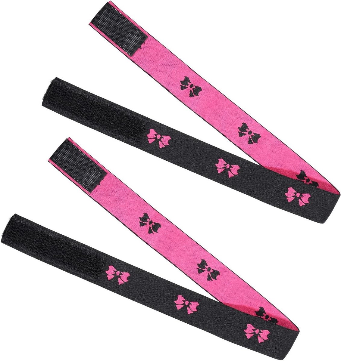 2 stuks elastische pruikbanden voor grip en comfort - verstelbaar en waterdicht - antislip hoofdbanden voor dames en heren