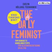 Audioboek "The Daily Feminist" met de tekst "Mikro-feminismus wirkt!" en "199 concrete tips voor gelijkheid in het dagelijks leven".
