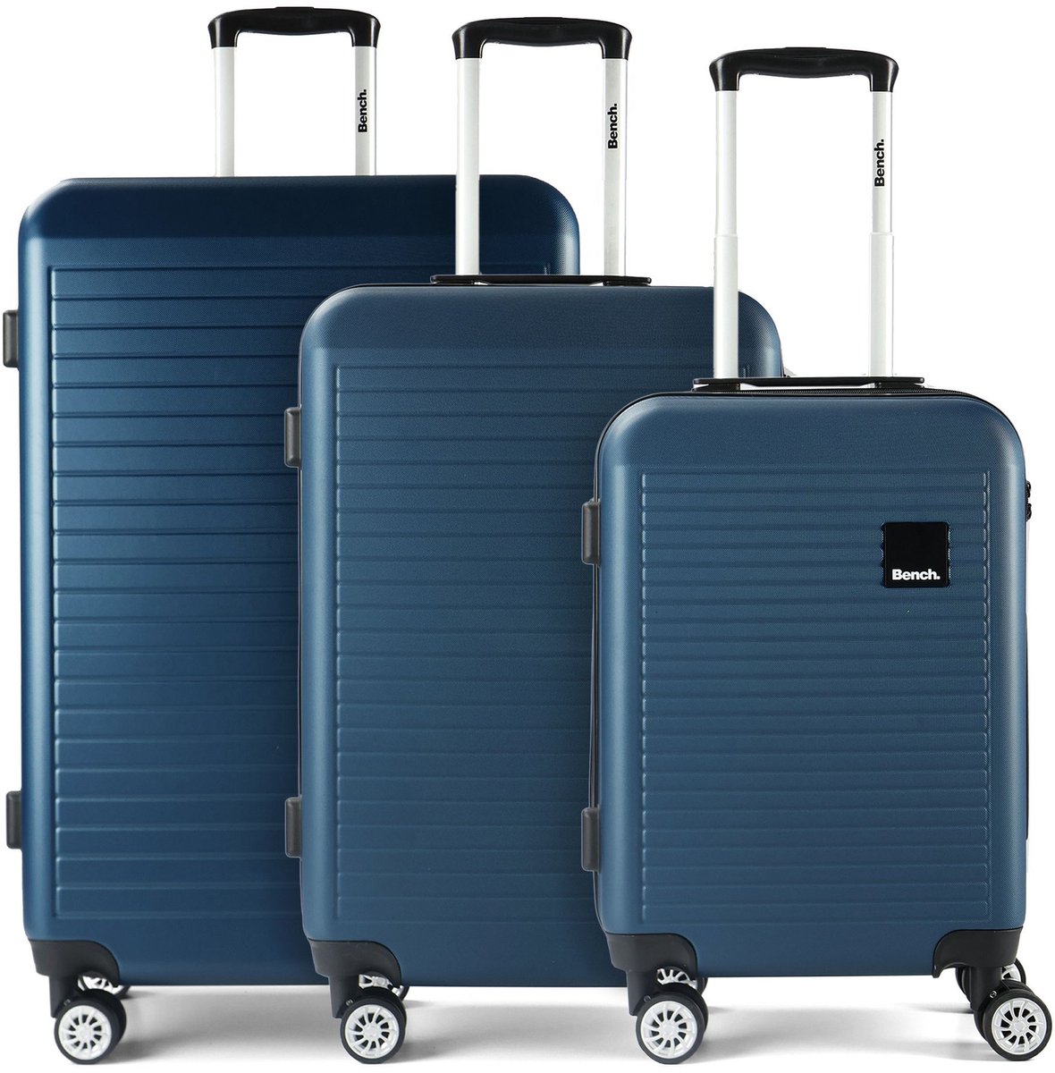 Bench Voyage 4 wielen Kofferset 3-delig - Harde bagage - TSA slot - marineblau