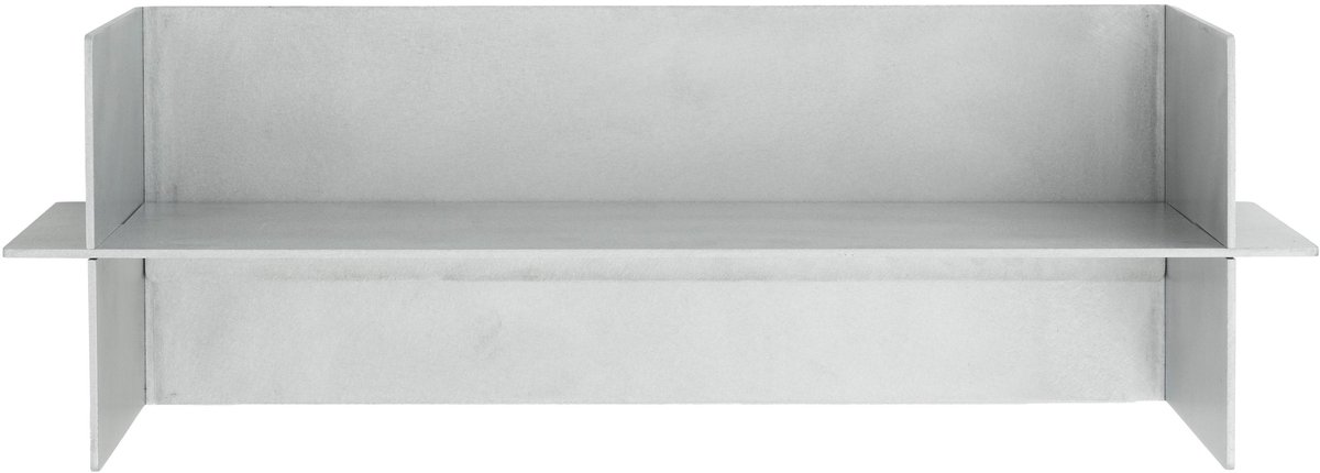 Alu Wandplank 60 Brushed Aluminium