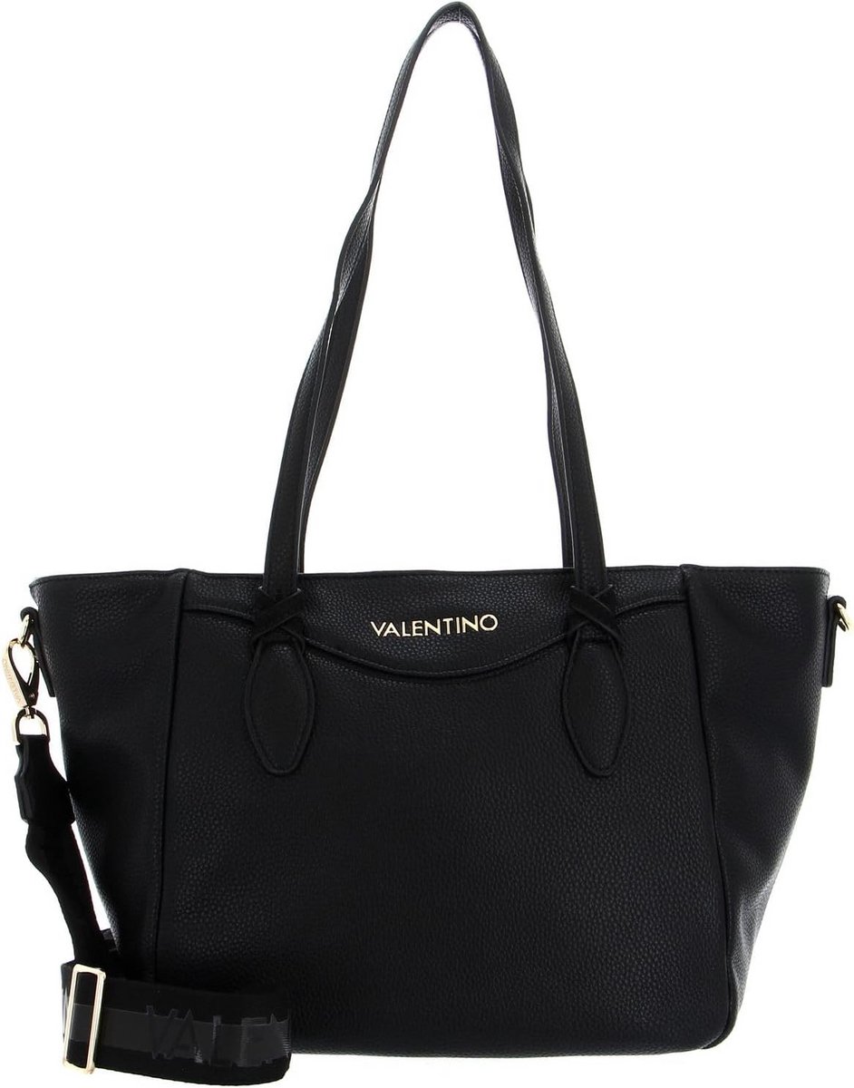 Zwarte Dames Shopper Tas met Schouderband - Ruim en Chic