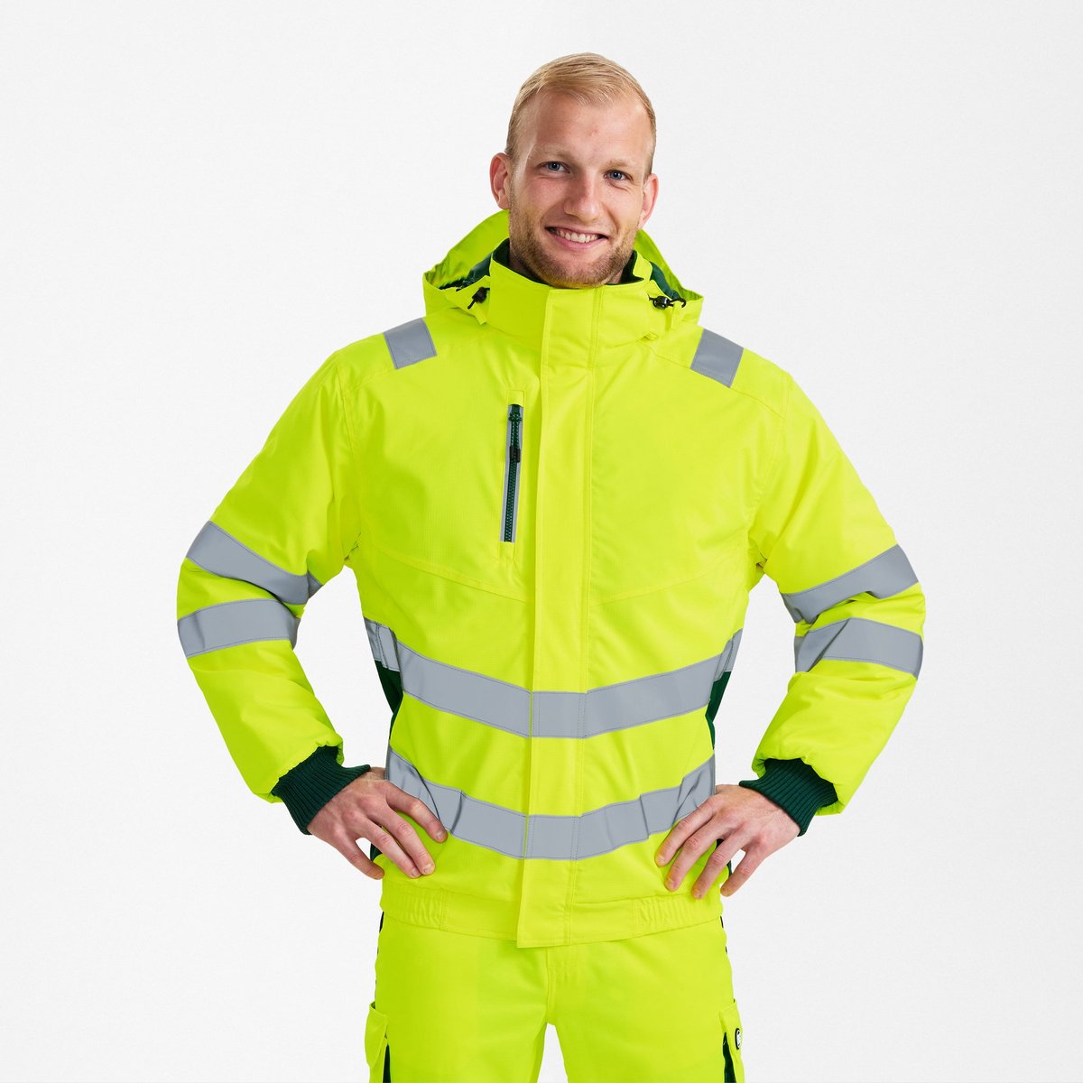 Engel Safety pilot jack 1246-930 - Hi-vis Yellow / Green - L