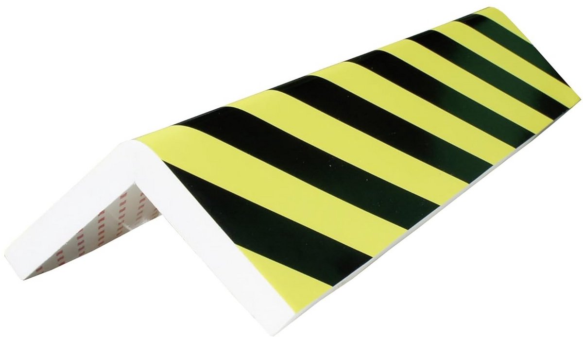 Foam Hoekbescherming Bumper Zwart Geel - Veiligheid voor scherpe randen