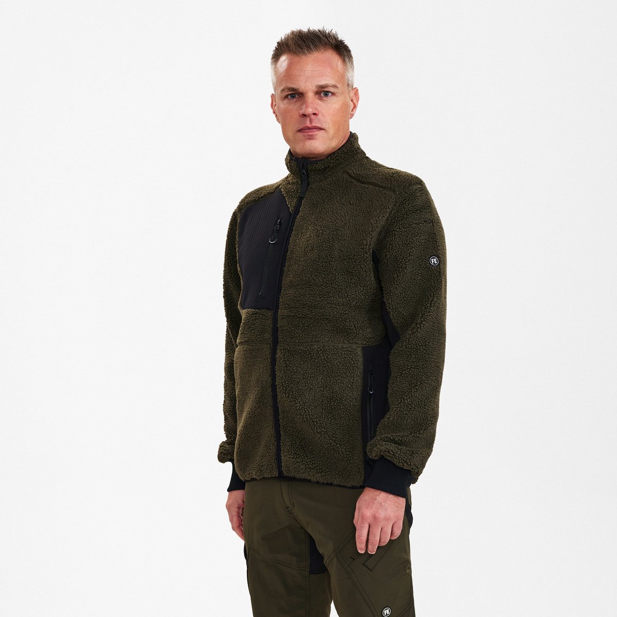 Engel X-treme fiperpels jack 1362-298 - Forest Green / Black - 4XL