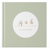 Fyllbooks - Liefdesboek voor Koppels - Herinneringsboek - Invulboek - Valentijn Cadeau Koppels - Olive Hearts