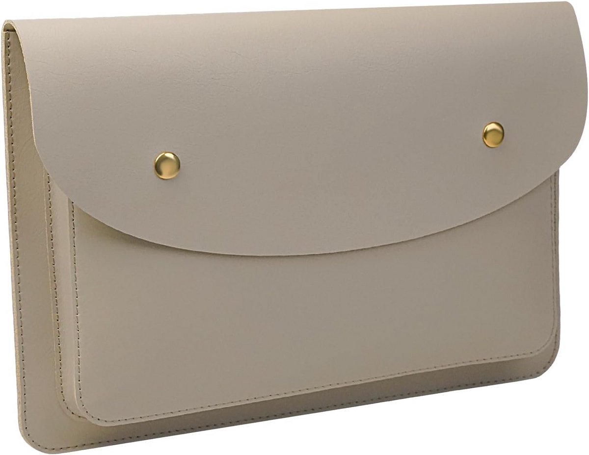 Luxe Leren Laptop Sleeve Beschermhoes voor Tablet en Notebook