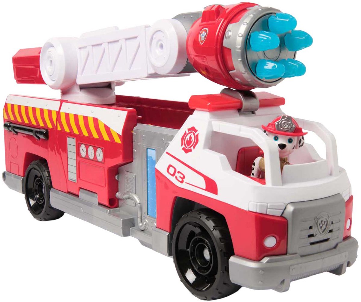 PAW Patrol - Brandweerredding - Marshall's Brandweerwagen met Marshall-figuur, licht, lanceerder en geluidseffecten — afbeelding 18
