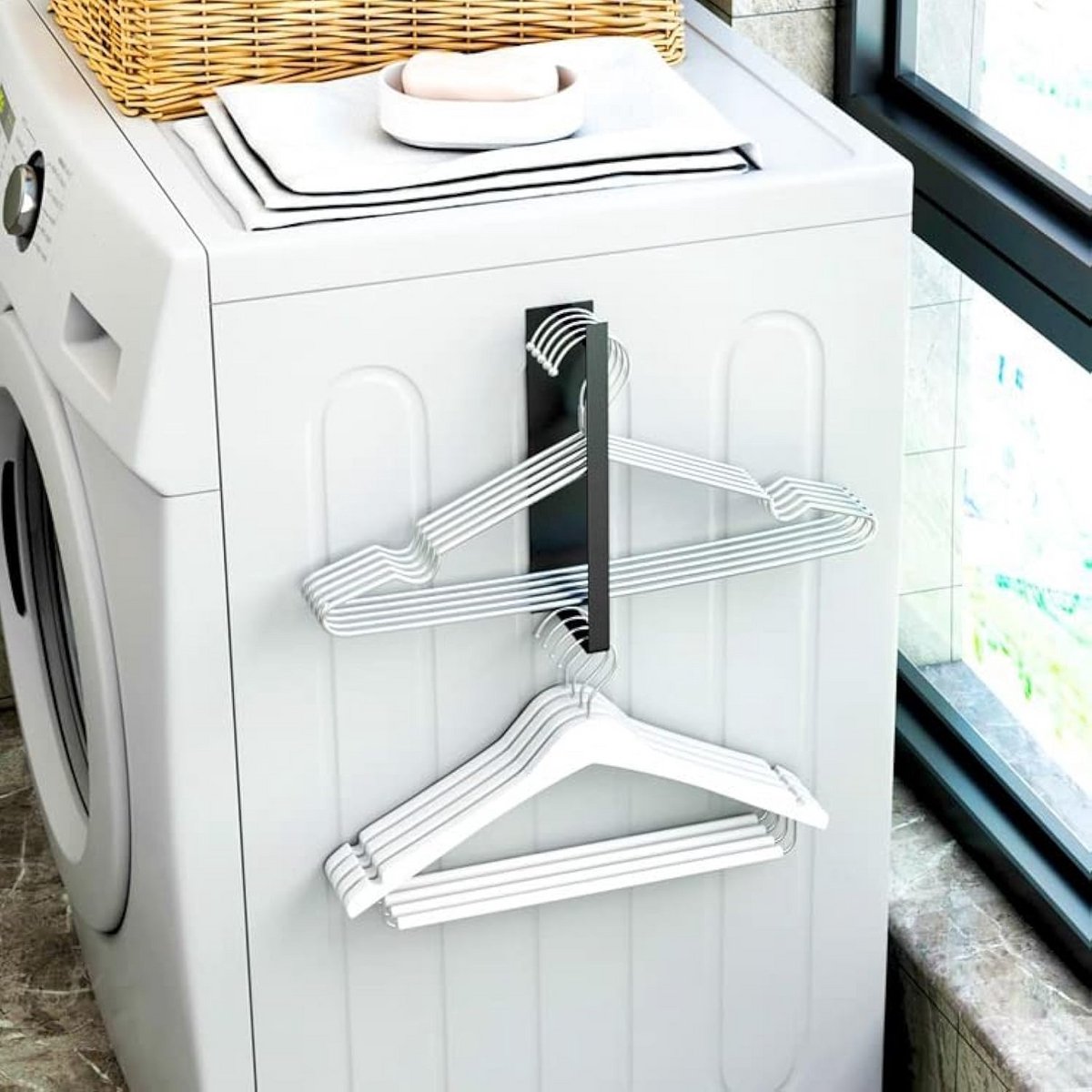 Magnetische Hanger Organizer voor Kleding - Opbergrek voor Wasmachine en Kast