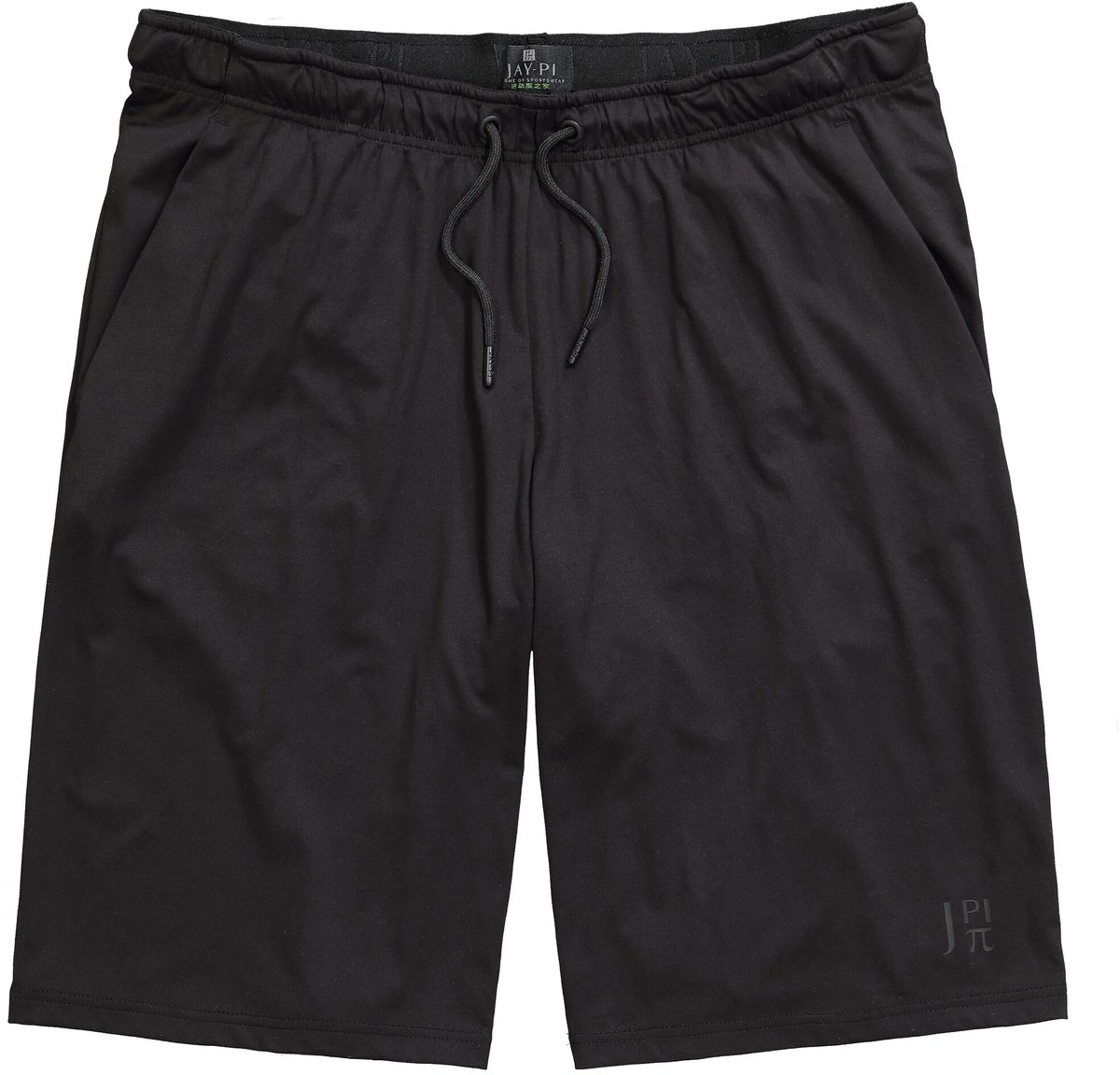 JAY-PI - Heren - Bermuda FLEXNAMIC® Buik-Fit QuickDry - Zwart - Maat 4XL