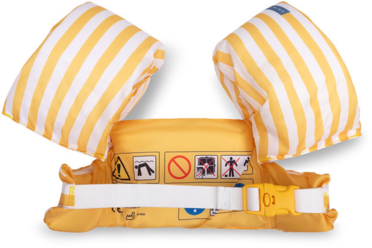 Swim Essentials Puddle Jumper - Geel/Wit - Whaley - 2/6 Jaar — afbeelding 6