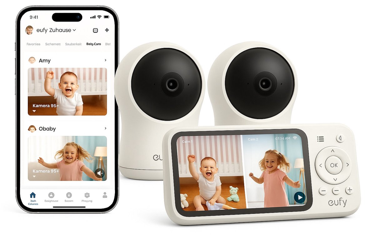 eufy C10 Babyfoon met 2K HD Camera en (EAN: 8719925784583)