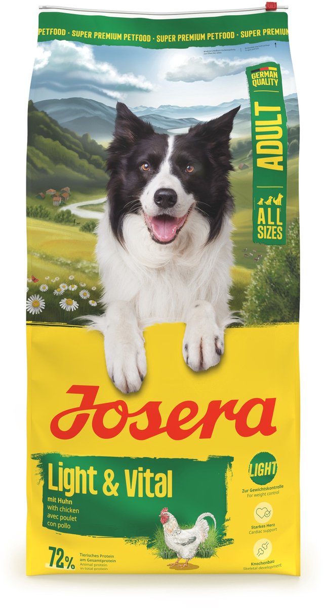 Josera Josera light & vital - hondenvoer - all sizes adult - 12,5 kg