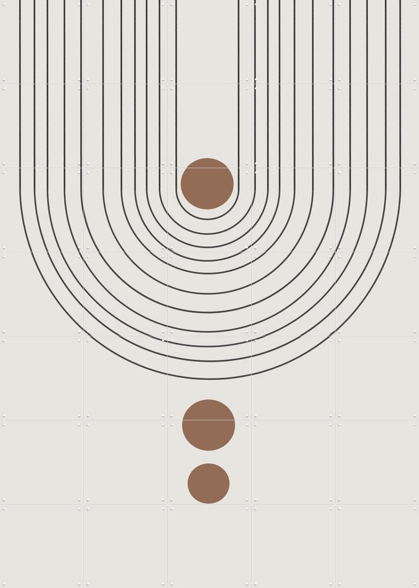 IXXI Arch No.2, The Miuus Studio & Various - 100 x 140 cm - Gratis ophangtool - Grote wanddecoratie en posters - Abstract, Minimalisme, Klassiek