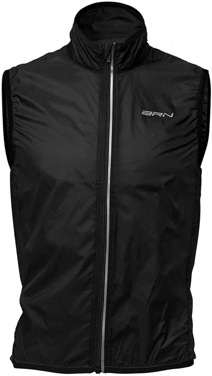 Brn Wp Gilet Zwart S Man