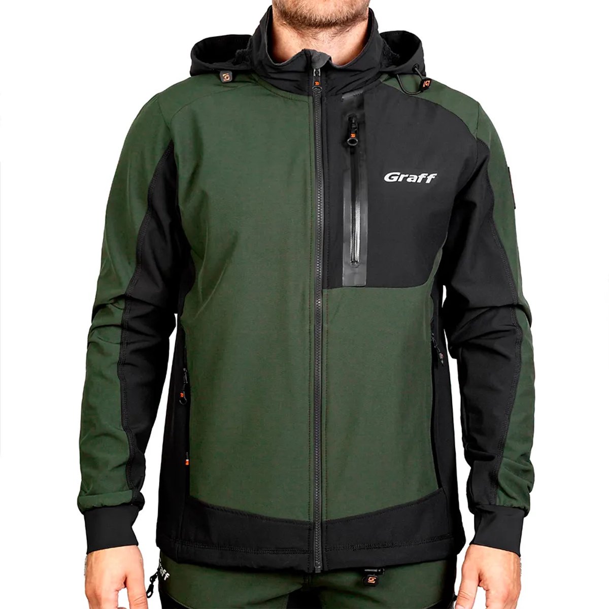 Graff 561-s Softshelljack Groen L Man