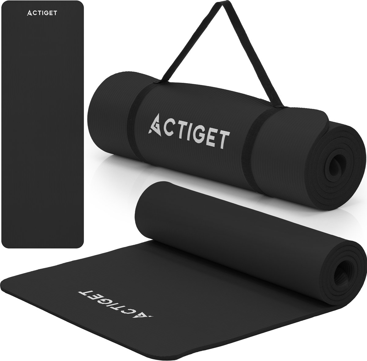 Springos Actiget Yogamat - Extra Dik - 183 x 61 x 1,5 CM