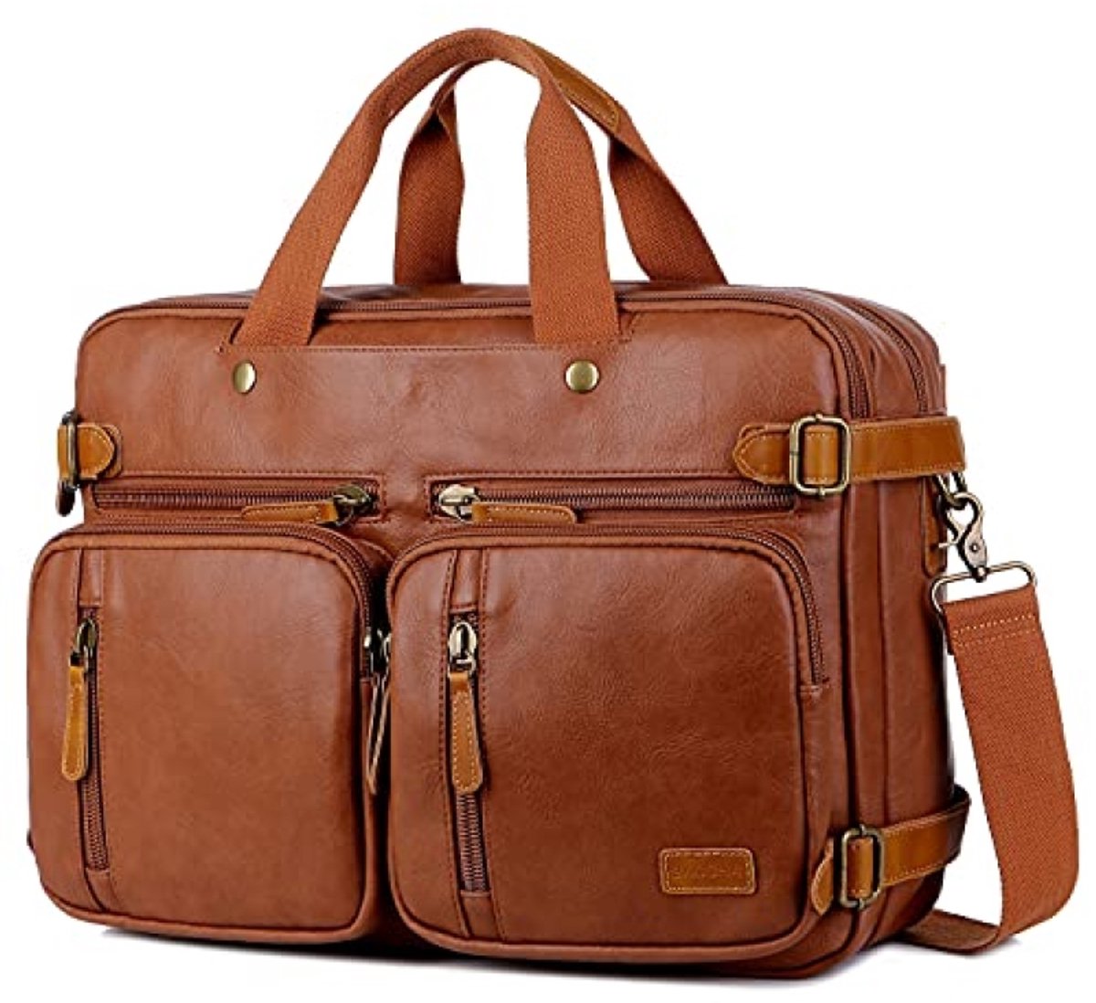 Hybride laptoptas voor 17 inch laptops - Multifunctionele schoudertas met extra vakken