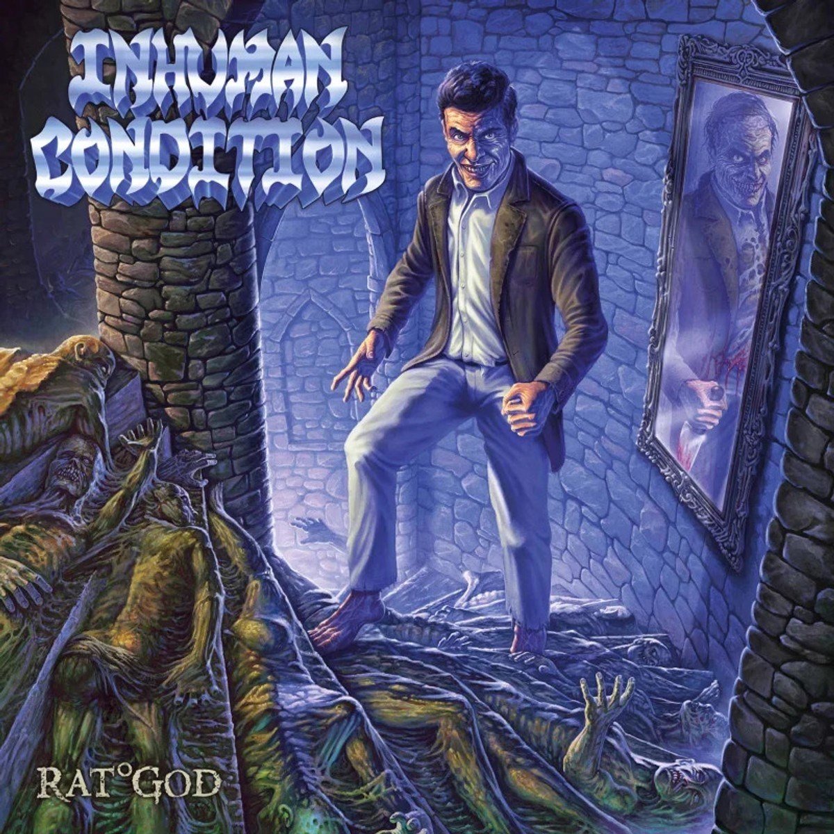Inhuman Condition - Rat°God (LP) (Coloured Vinyl)