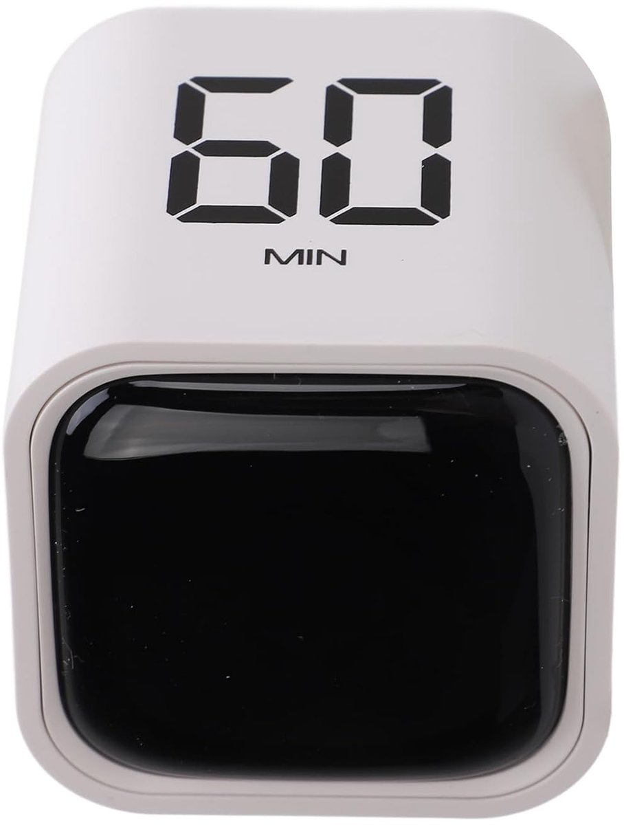 Snel Opladen Rotatietimer Multikubustimer Type C Volume Instelbaar - Kookwekker Tijdsbeheer Trainingstimer - Pauze-resetfuncties - Koken Lezing Spel
