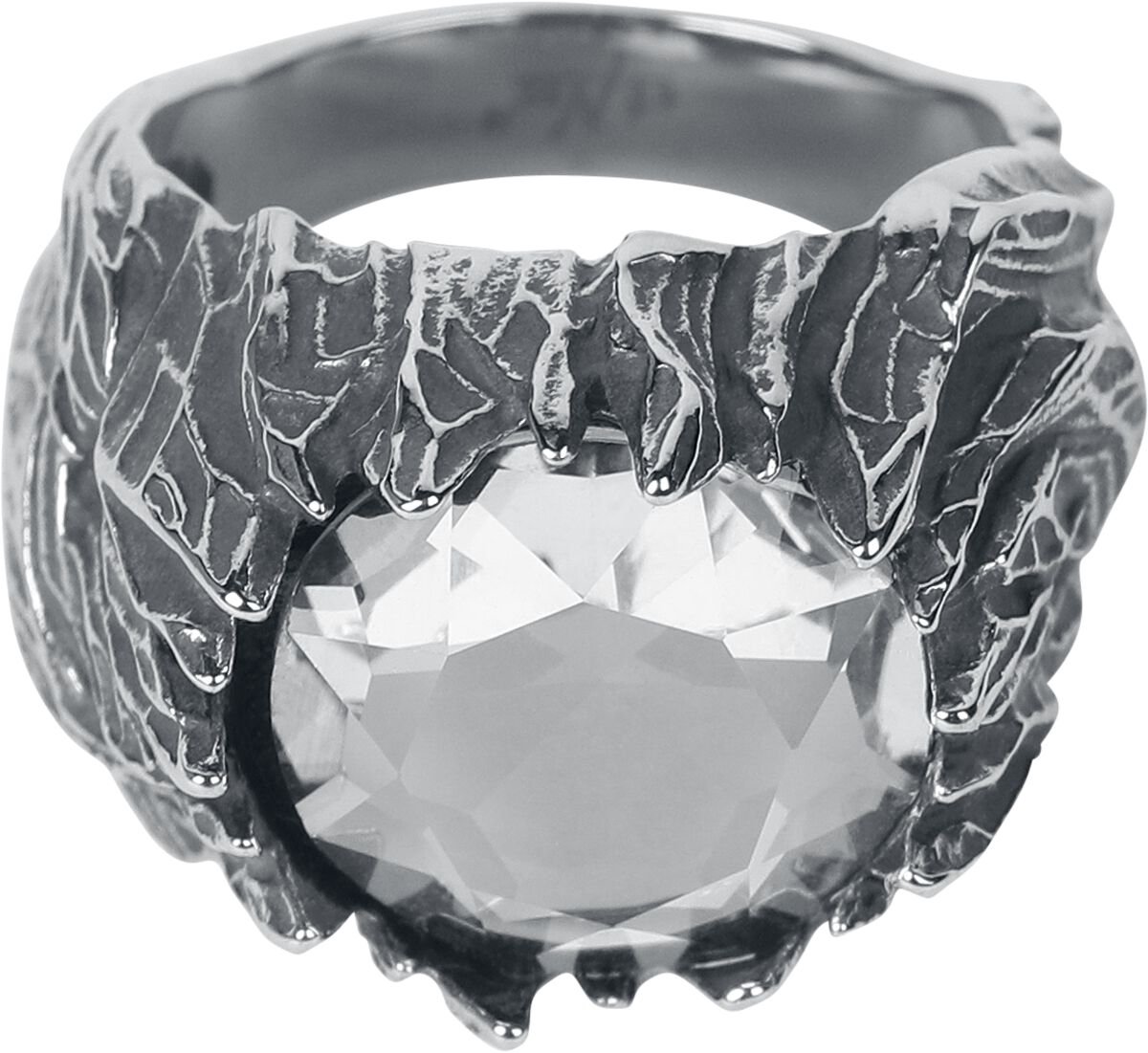 etnox Eiszeit Unisex Ring - zilverkleurig - 56
