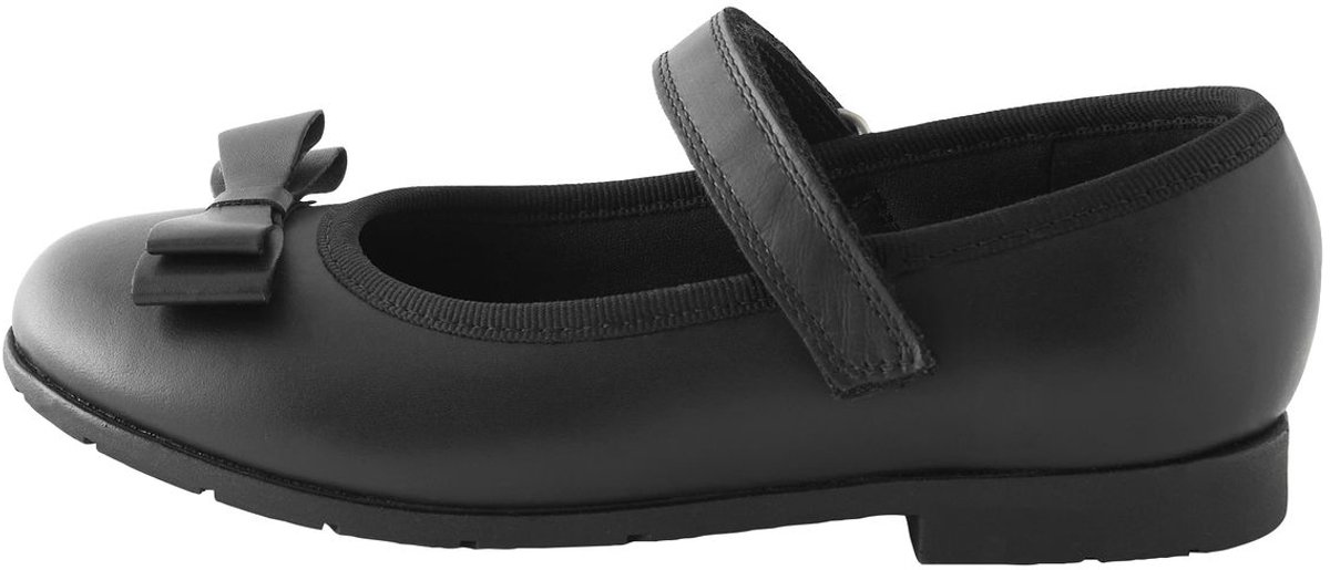 Next - Meisjes - School - Leren Mary Jane-schoenen met strik - Zwart