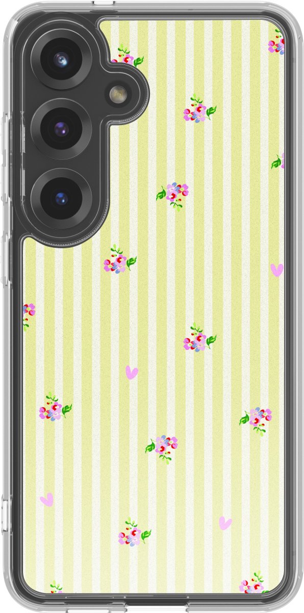 imoshion Hoesje - Geschikt voor Samsung Galaxy S25 - Design hoesje - Garden Stripes
