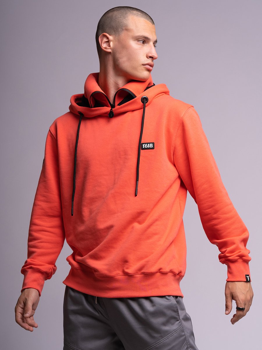 1'618 Phantom Hoodie - Orange Peach