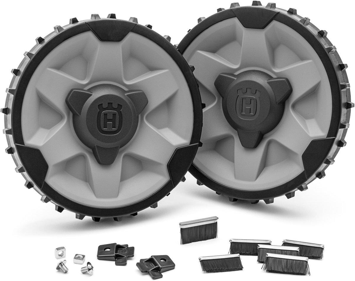 Husqvarna Automower Terrain Kit met Borstels - Voor Automower 310, 315, 315X, 520 & 550 Robotmaaier